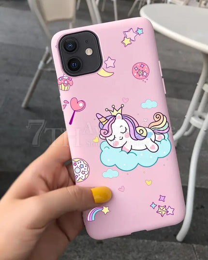 Flying Pig Unicorn Lavender Case