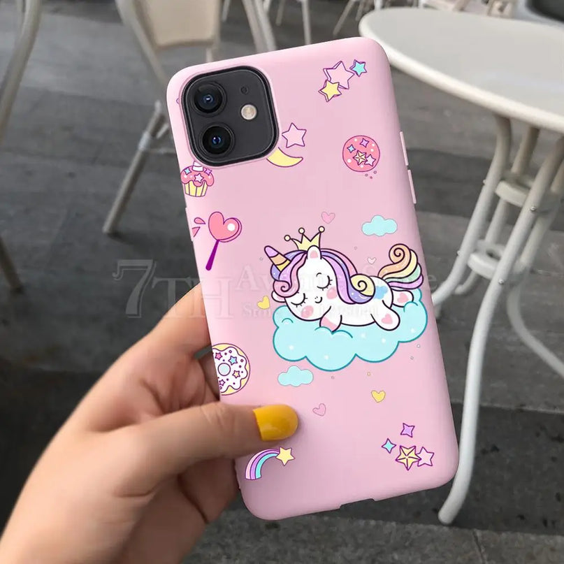 Flying Pig Unicorn Lavender Case