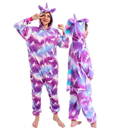 Purple Galaxy Adult Unicorn Onesie