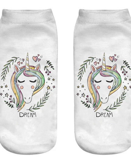 Dream Unicorn Ankle Socks