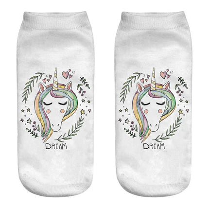 Dream Unicorn Ankle Socks