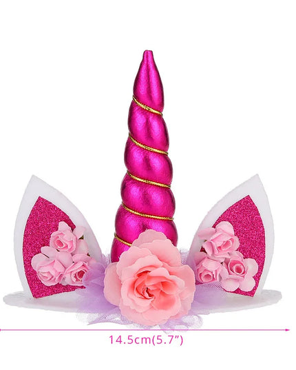 Happy Birthday Unicorn Cake Topper