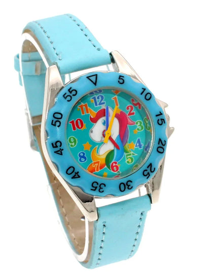 Light Blue Classic Unicorn Watch