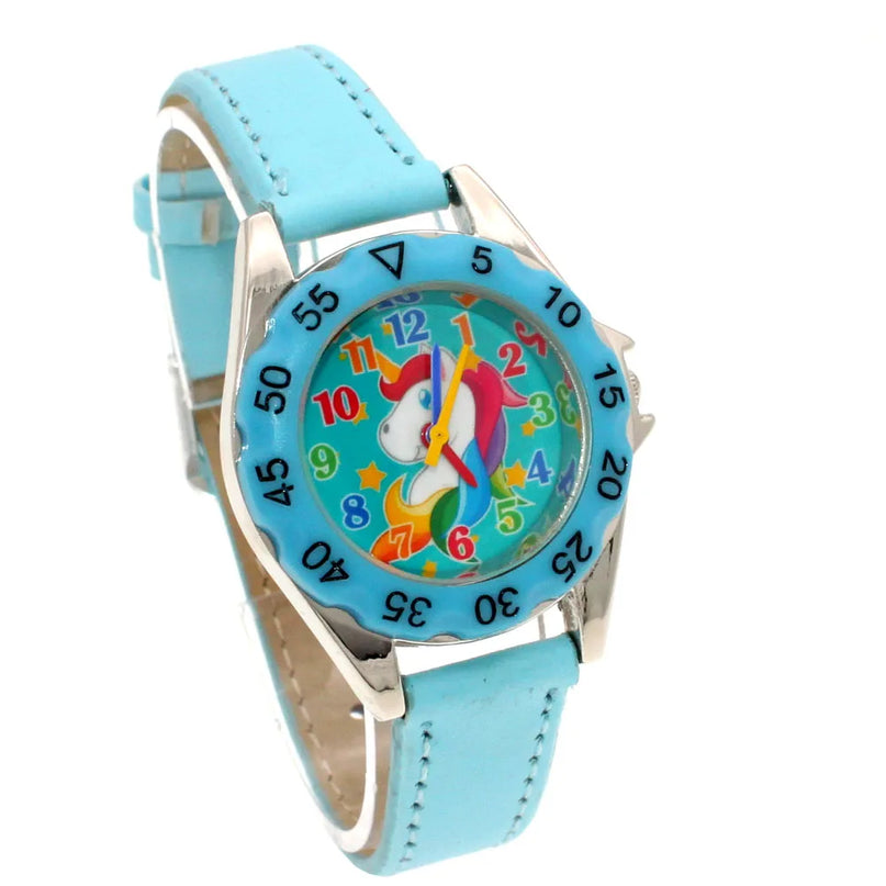 Light Blue Classic Unicorn Watch