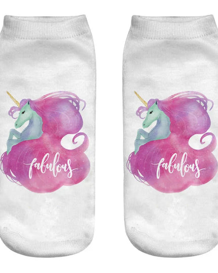 Fabulous Unicorn Cloud Socks
