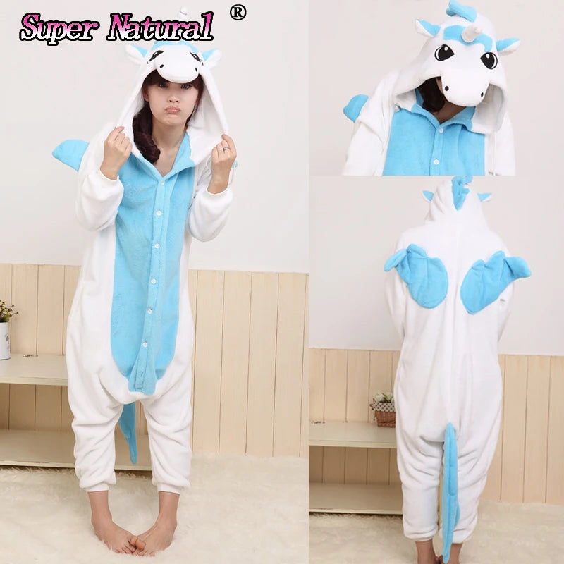 Blue Wing Classic Unicorn Onesie