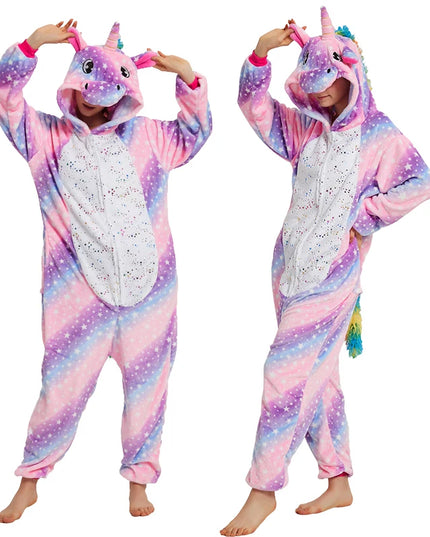Classic Pink Kawaii Unicorn Onesie