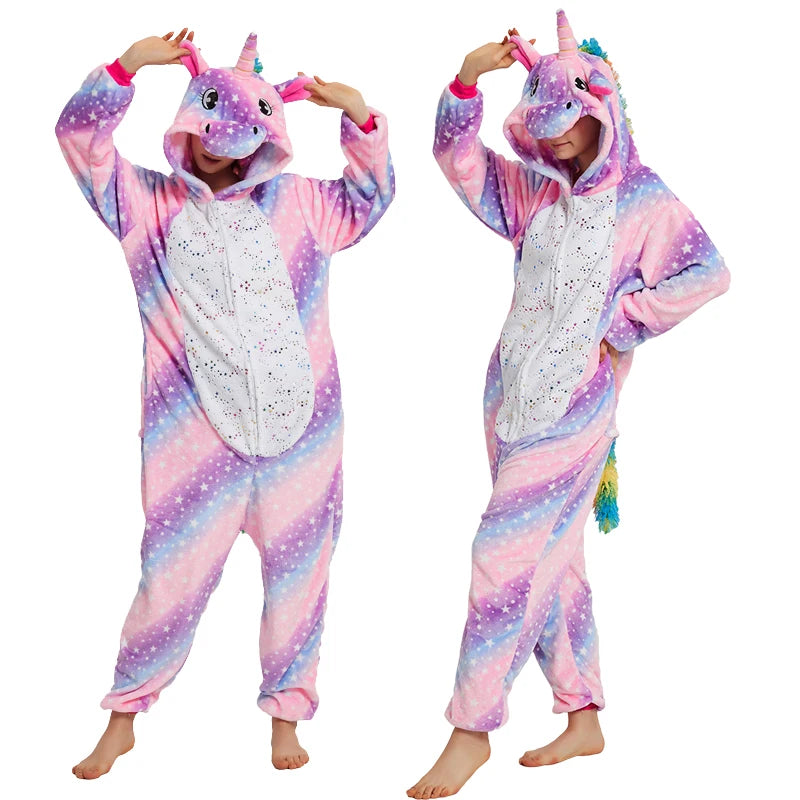 Mint Stripe Green Unicorn Onesie