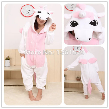 Winged Pink White Unicorn Onesie