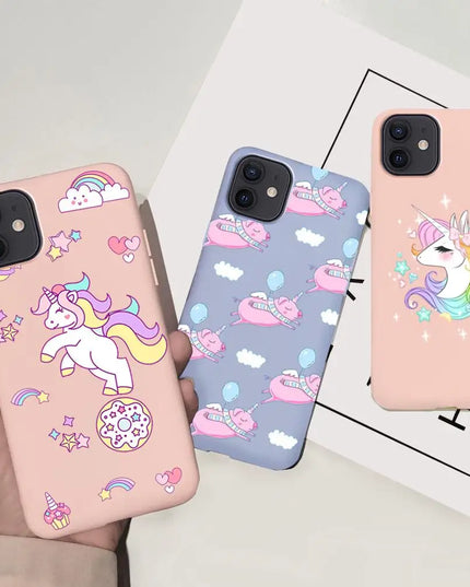 Flying Pig Unicorn Lavender Case
