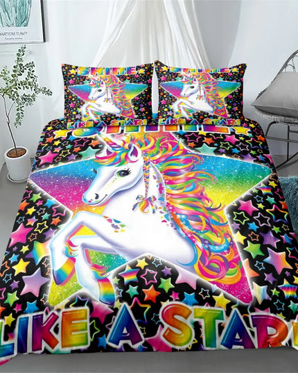 Butterfly Rearing Unicorn Bedding