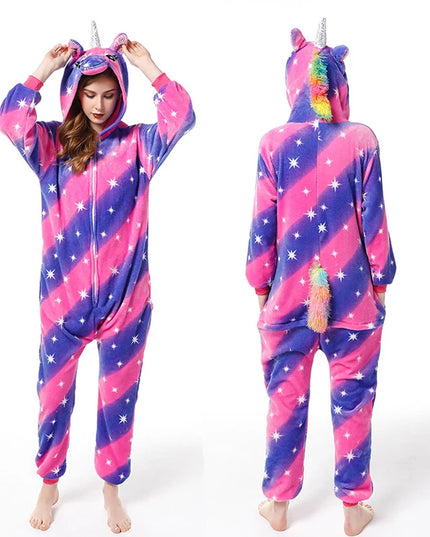 Glitter Stripe Unicorn Onesie