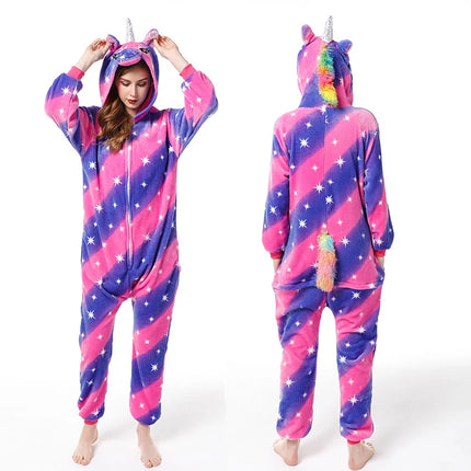 Glitter Stripe Unicorn Onesie