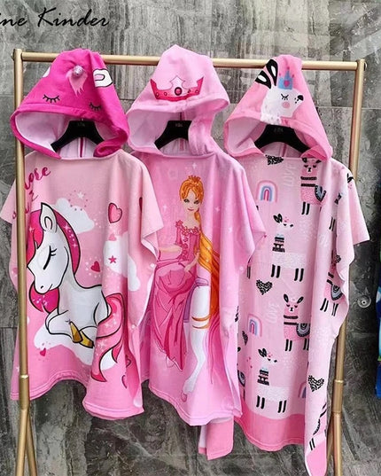 Cartoon Baby Unicorn Robe