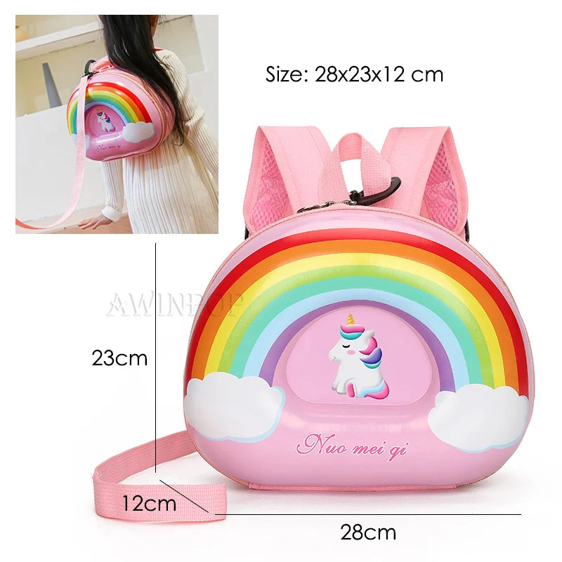 Anti-Lost Unicorn Egg Shell Backpack