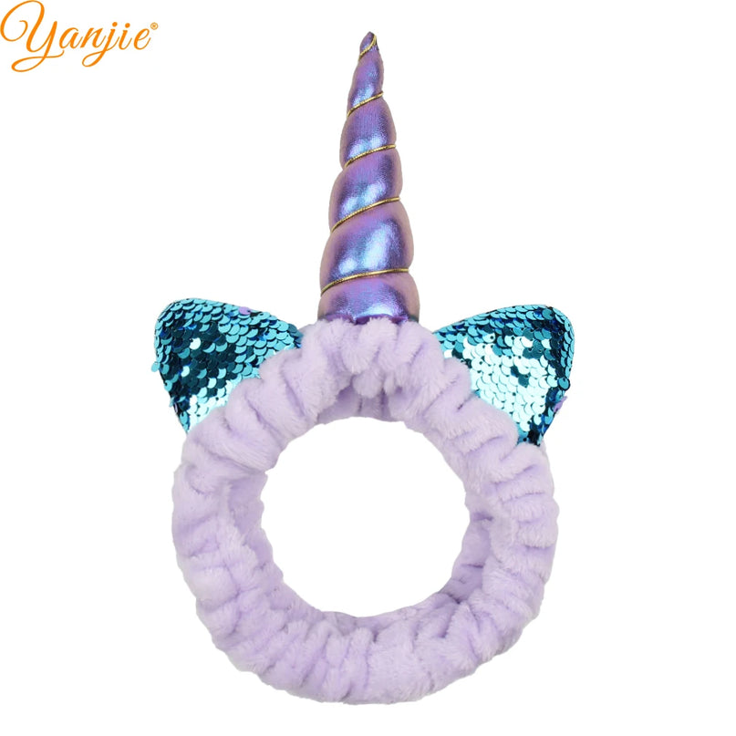 Lavender Unicorn Spa Headband