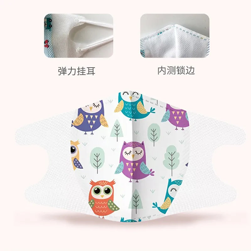 Pink Unicorn Face Mask 10 Pack