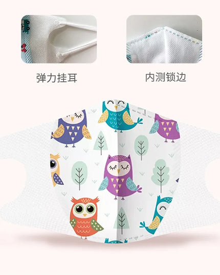 Unicorn Face Mask Girls 20 Pack