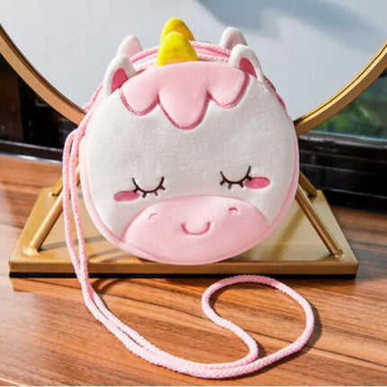 Smiling Unicorn Purse for Girls