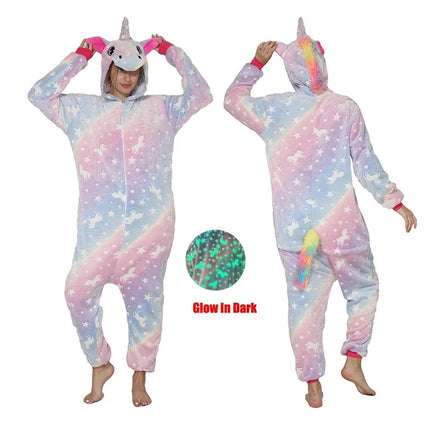 Pastel Glow Unicorn Onesie