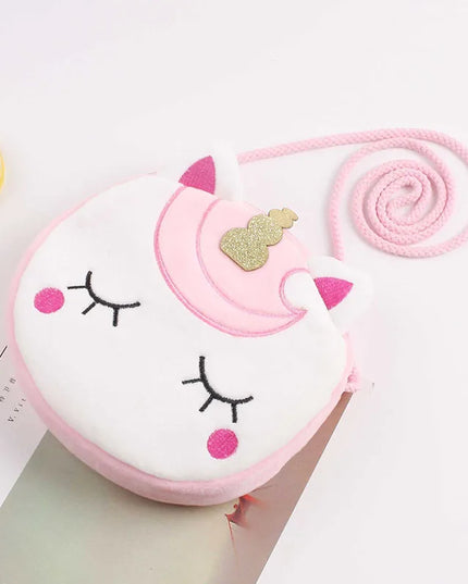 Glitter Heart Unicorn Purse