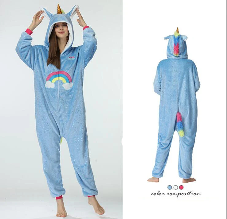 Blue Wing Classic Unicorn Onesie