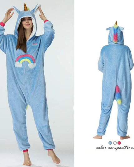 Winged Pink White Unicorn Onesie