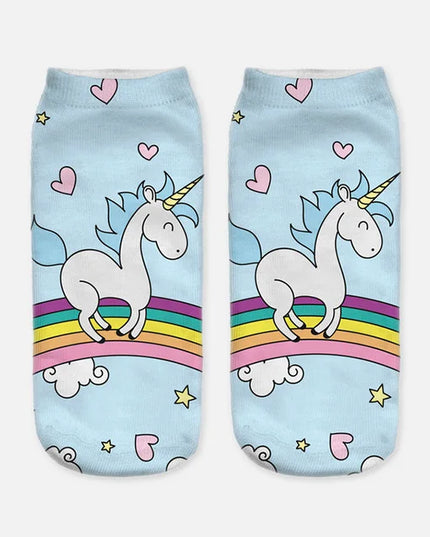 Sweet Unicorn Bed Socks