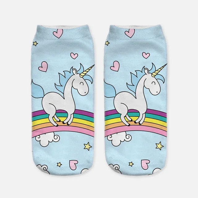 Sweet Unicorn Bed Socks