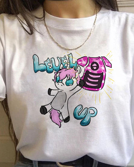 Turquoise Unicorn Shirt, Soft Cotton