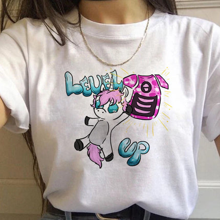 Turquoise Unicorn Shirt, Soft Cotton