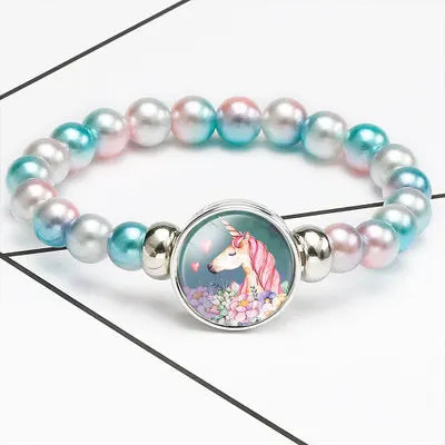 Unicorn Bracelet Gift for Daughter