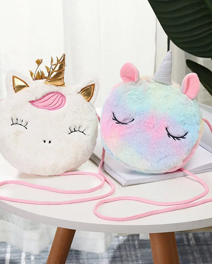 Smiling Unicorn Purse for Girls