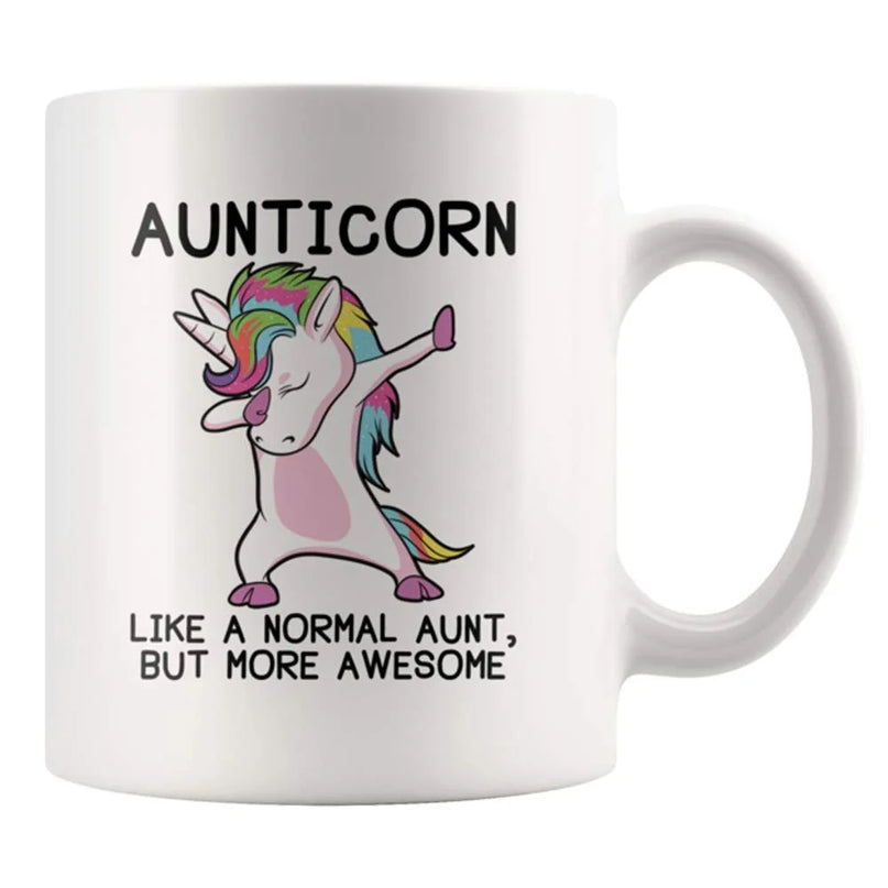 Aunticorn Dabbing Mug