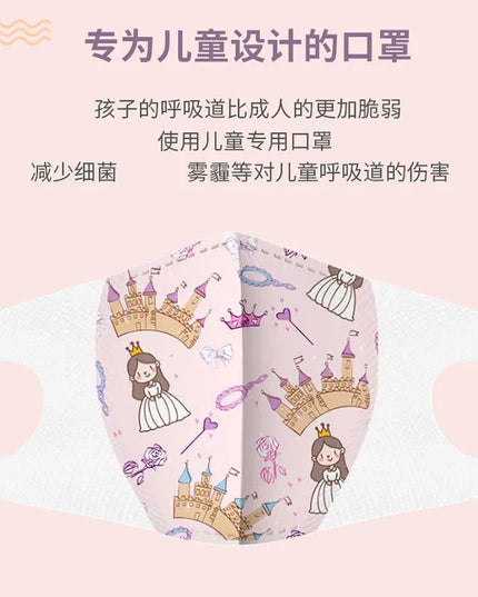 Cartoon Caticorn Face Mask 10 Pack
