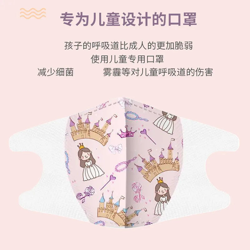 Blue Unicorn Face Mask 10 Pack