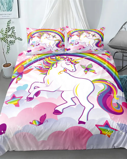 Butterfly Rearing Unicorn Bedding
