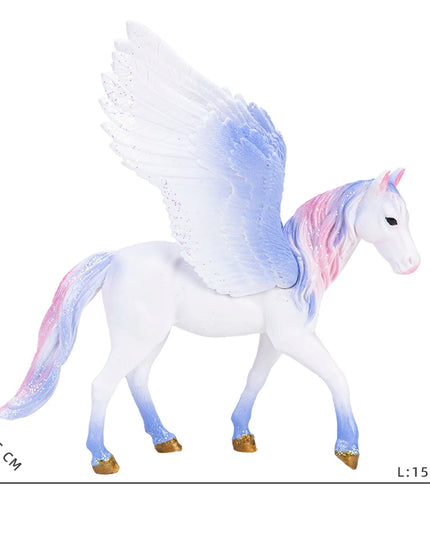Rainbow Winged Unicorn Figurine
