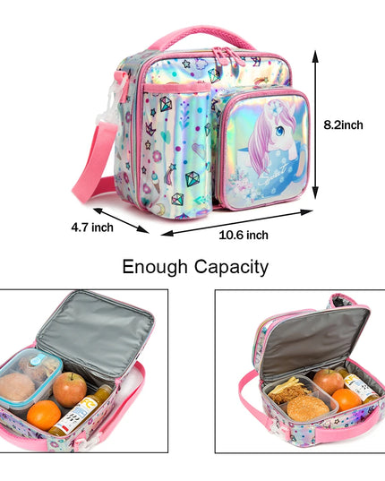 Cozy Unicorn Insulated Lunch Box
