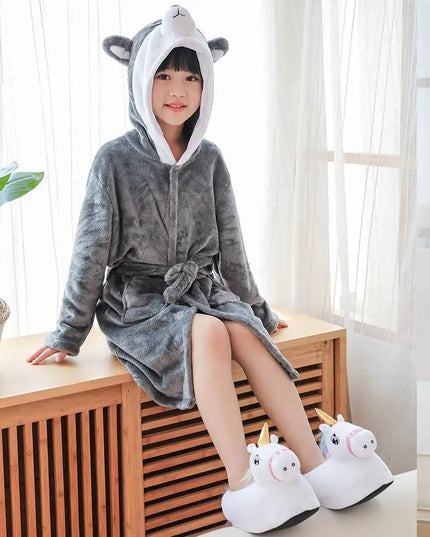 Vivid Galaxy Unicorn Robe