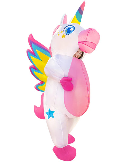 Rainbow Unicorn Rider Costume