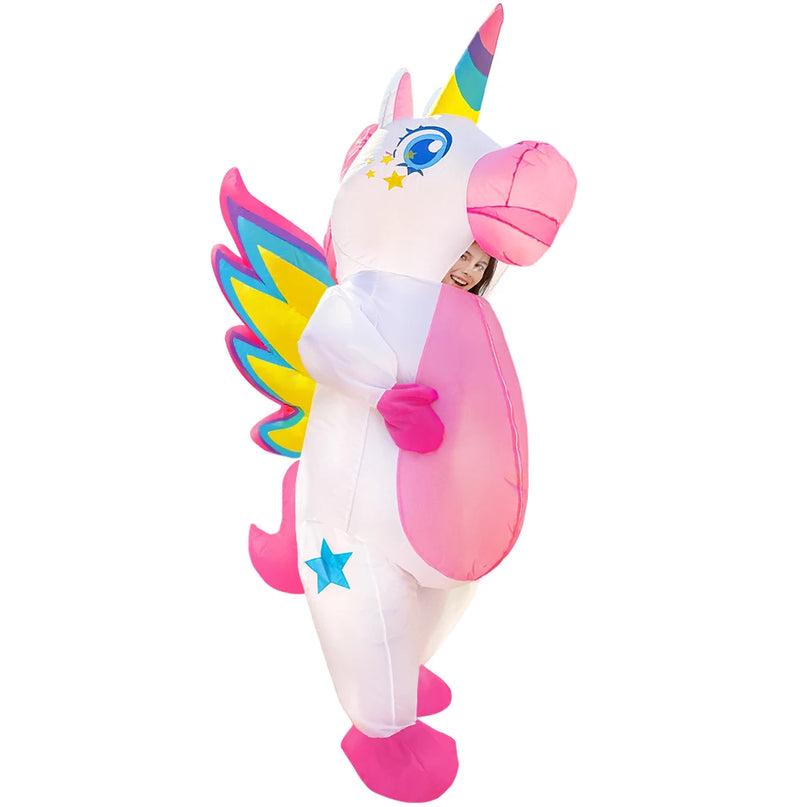Rainbow Unicorn Rider Costume