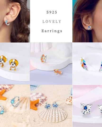 Magical Flying Unicorn Earrings