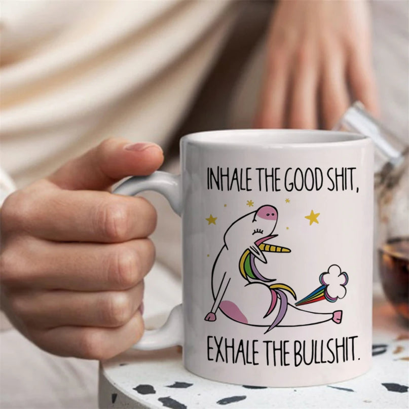 Yoga Unicorn Coffee Mug