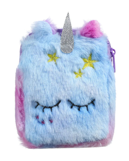 Fluffy Pastel Unicorn Purse