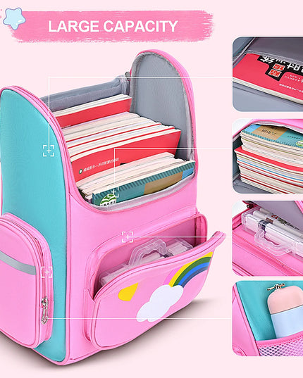 Navy Unicorn Elementary Backpack