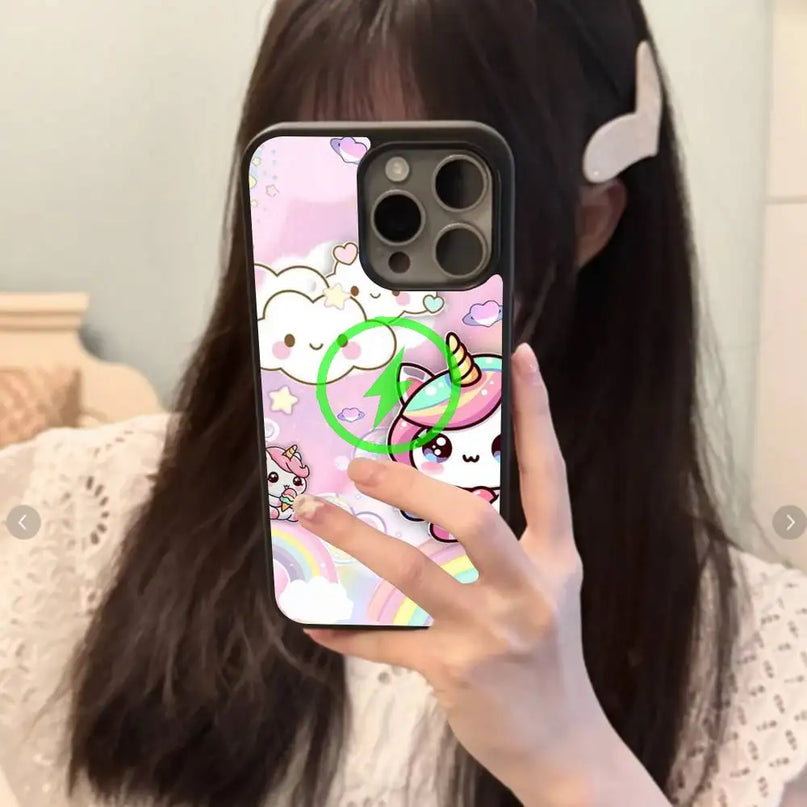 Kawaii Cloud Unicorn iPhone Case