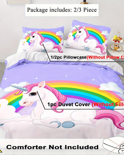 Dreamy Cloud Unicorn Bedding