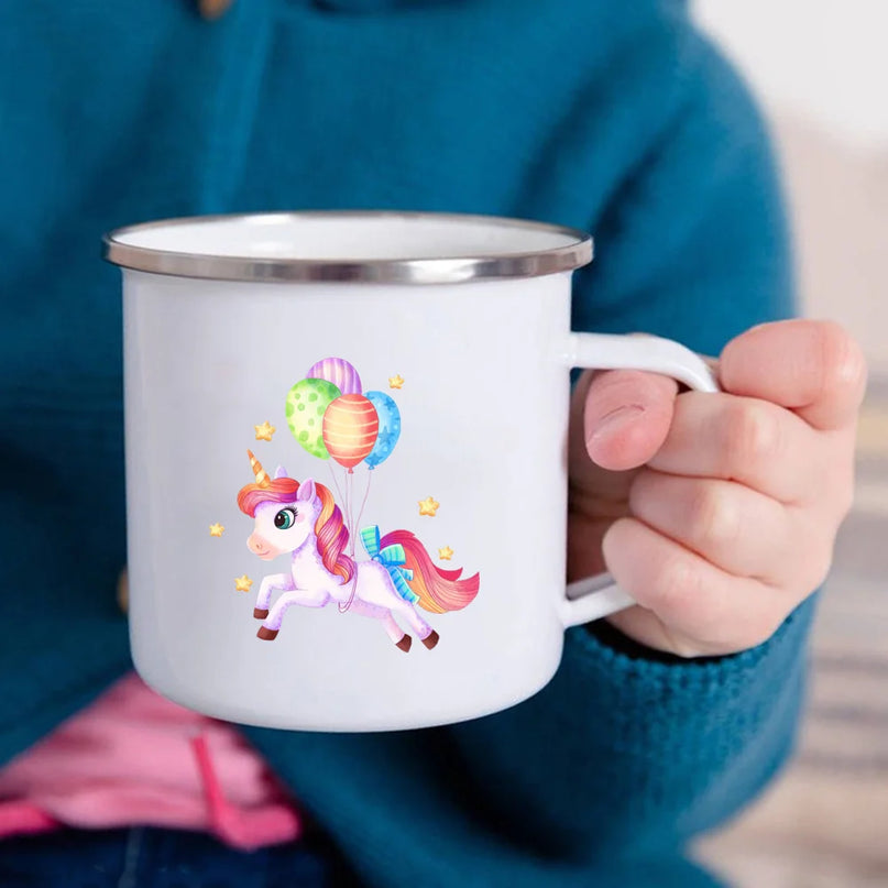 Balloons and Unicorn Party Mug