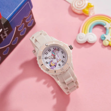 White Unicorn Moon Sport Watch